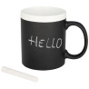 Taza de ceramica de 330 ml escritura tiza Chalk