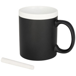 Taza de ceramica de 330 ml escritura tiza Chalk