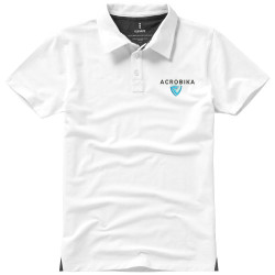 Polo de manga corta elastico para hombre Markham