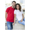 Polo de manga corta elastico para mujer Markham
