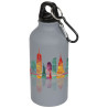 Botella con acabado mate y mosqueton de 400 ml Oregon