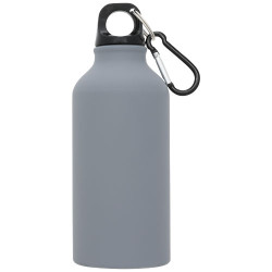 Botella con acabado mate y mosqueton de 400 ml Oregon