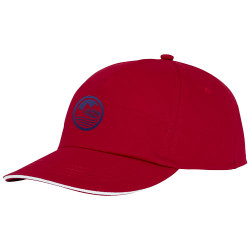 Gorra de 5 paneles con ribete Styx