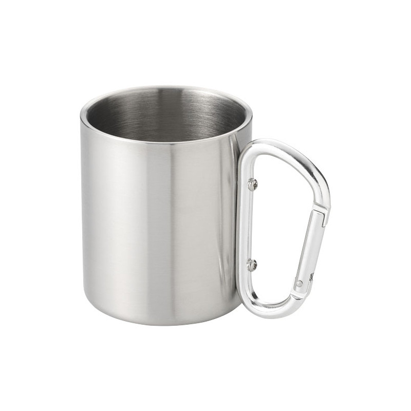 Taza isotermica de 200 ml con mosqueton Alps