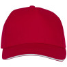 Gorra de 5 paneles con ribete Ceto