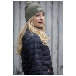 Gorro de lana con parche Boreas