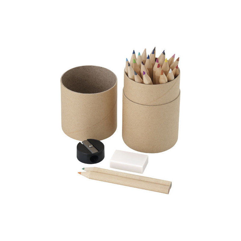 Set de 26 lapices de colores Woodby