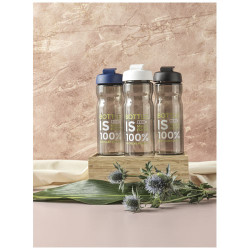 Bidon deportivo con tapa Flip de 650 ml H2O ActiveR Eco Base