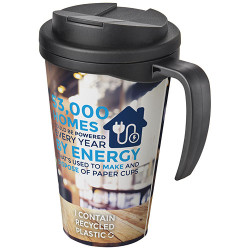 Brite AmericanoR Taza de 350 ml con tapa antigoteo Grande