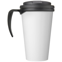 Brite AmericanoR Taza de 350 ml con tapa antigoteo Grande