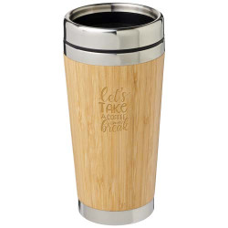 Vaso de 450 ml con exterior de bambu Bambus
