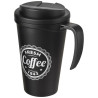 AmericanoR Taza de 350 ml con tapa antigoteo Grande