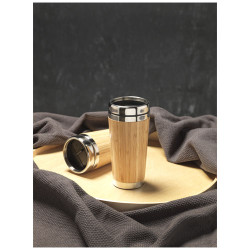 Vaso de 450 ml con exterior de bambu Bambus