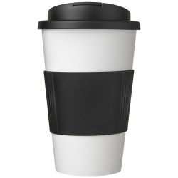 AmericanoR vaso 350 ml con agarre y tapa antigoteo