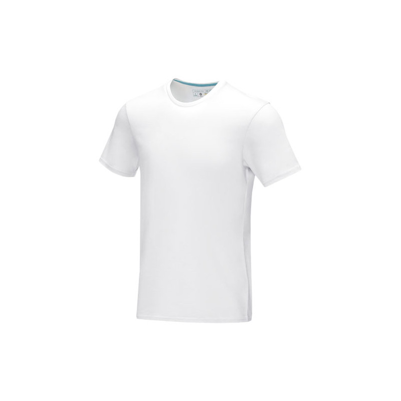 Camiseta organica de manga corta para hombre Azurite