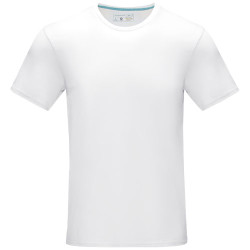 Camiseta organica de manga corta para hombre Azurite