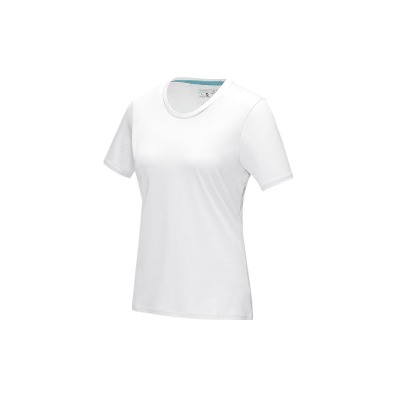 Camiseta organica de manga corta para mujer Azurite