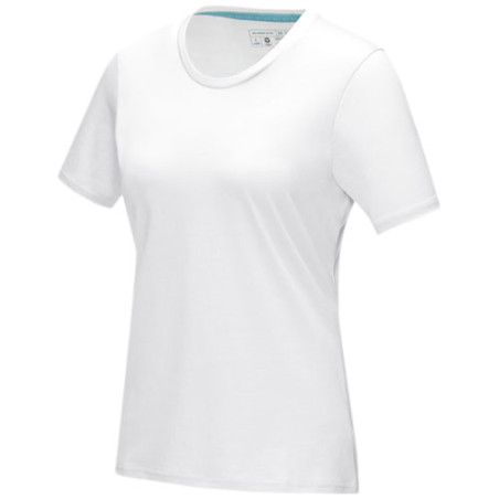 Camiseta organica de manga corta para mujer Azurite