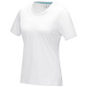 Camiseta organica de manga corta para mujer Azurite