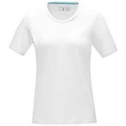 Camiseta organica de manga corta para mujer Azurite