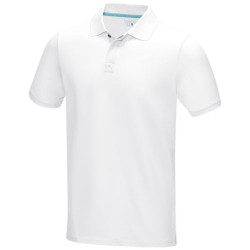 Polo organico de manga corta para hombre Graphite