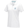 Polo organico de manga corta para mujer Graphite