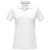 Polo organico de manga corta para mujer Graphite