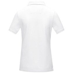 Polo organico de manga corta para mujer Graphite