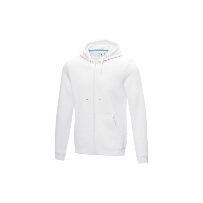 Sudadera con capucha y cremallera completa de organico para hombre Ruby
