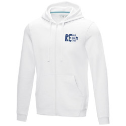 Sudadera con capucha y cremallera completa de organico para hombre Ruby