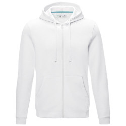 Sudadera con capucha y cremallera completa de organico para hombre Ruby
