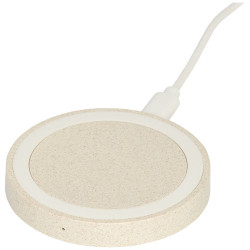 Base de carga inalambrica de 5 W de paja de trigo Naka