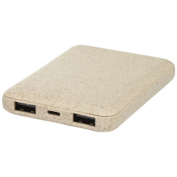 Bateria externa de 5000 mAh de paja de trigo Asama