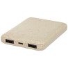 Bateria externa de 5000 mAh de paja de trigo Asama