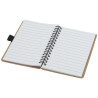 Libreta de tamano A6 de carton reciclado con espiral y papel de piedra Cobble