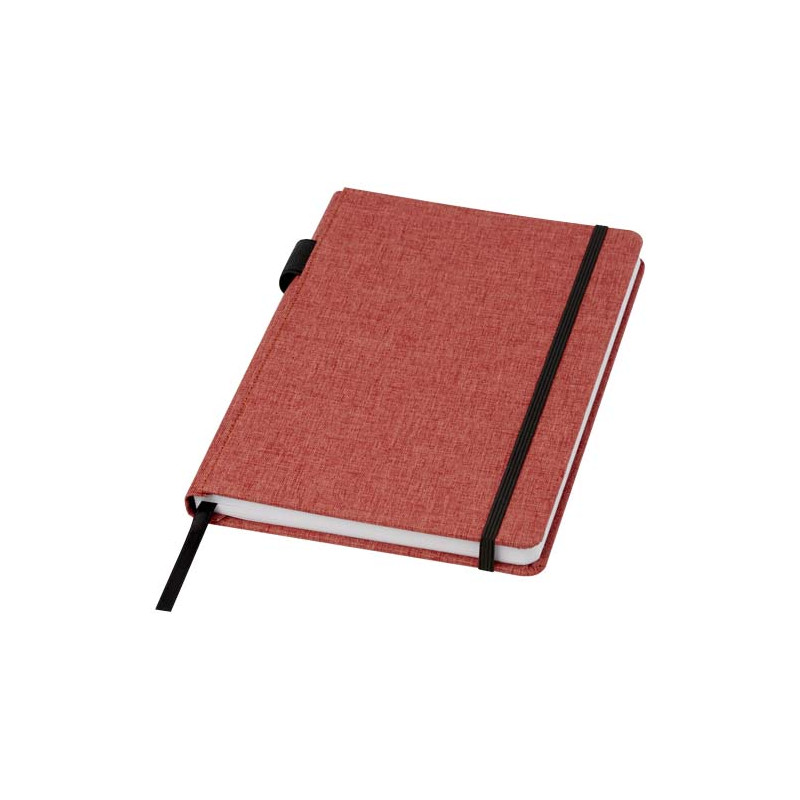 Libreta de tamano A5 de PET reciclado Orin