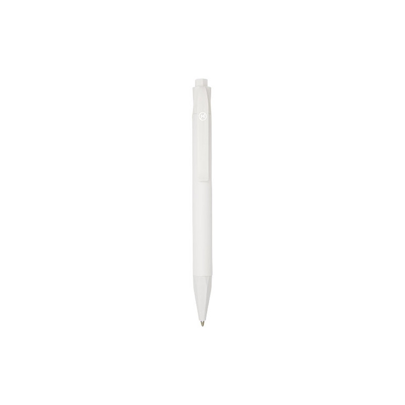 Boligrafo de plastico de maiz Terra tinta azul