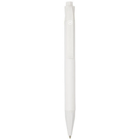 Boligrafo de plastico de maiz Terra tinta azul