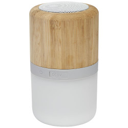 Altavoz de bambu con BluetoothR y luz Aurea