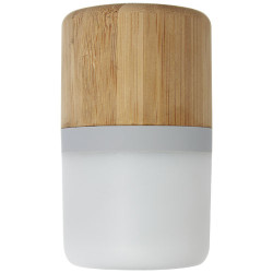 Altavoz de bambu con BluetoothR y luz Aurea