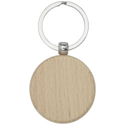 Llavero redondo de madera de haya Giovanni