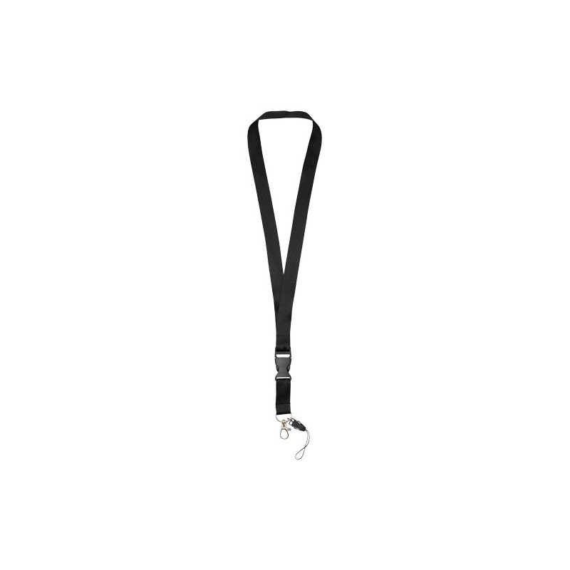 Lanyard con hebilla separable y enganche para movil Sagan