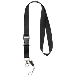 Lanyard con hebilla separable y enganche para movil Sagan