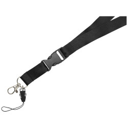 Lanyard con hebilla separable y enganche para movil Sagan
