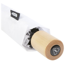 Paraguas plegable de 21 de PET reciclado resistente al viento Birgit