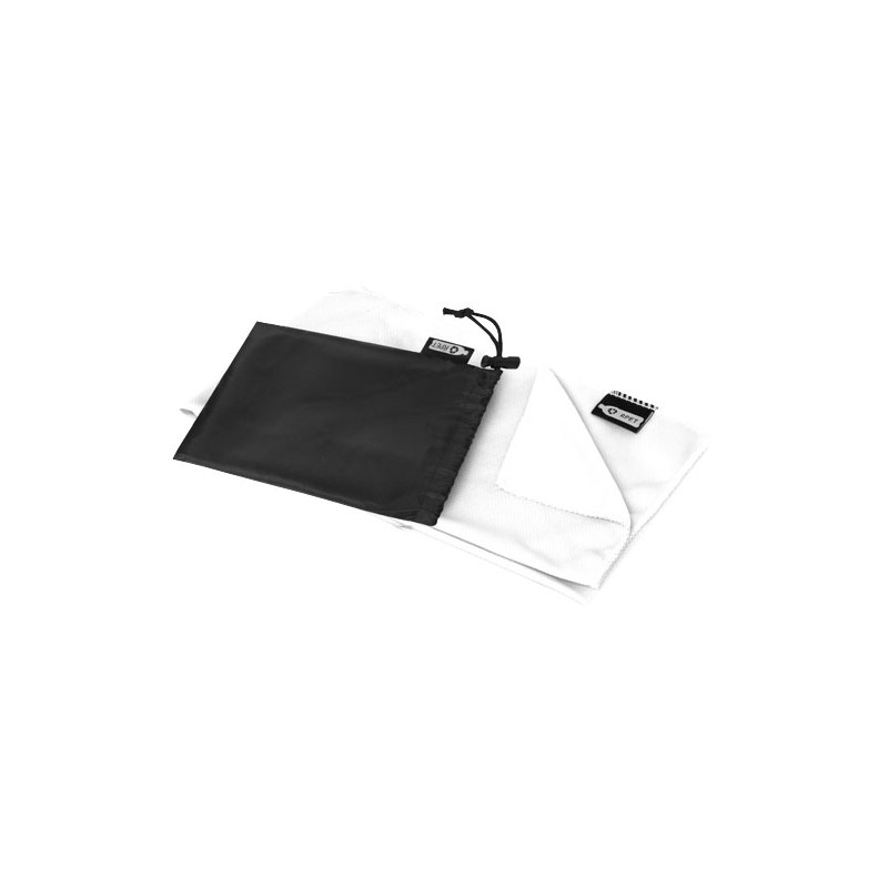 Toalla refrescante deportiva de PET reciclado con bolsa 80 x 30 cm Raquel