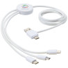 Cable de carga 5 en 1 con aditivo antibacteriano Pure