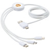 Cable de carga 5 en 1 con aditivo antibacteriano Pure