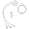 Cable de carga 5 en 1 con aditivo antibacteriano Pure