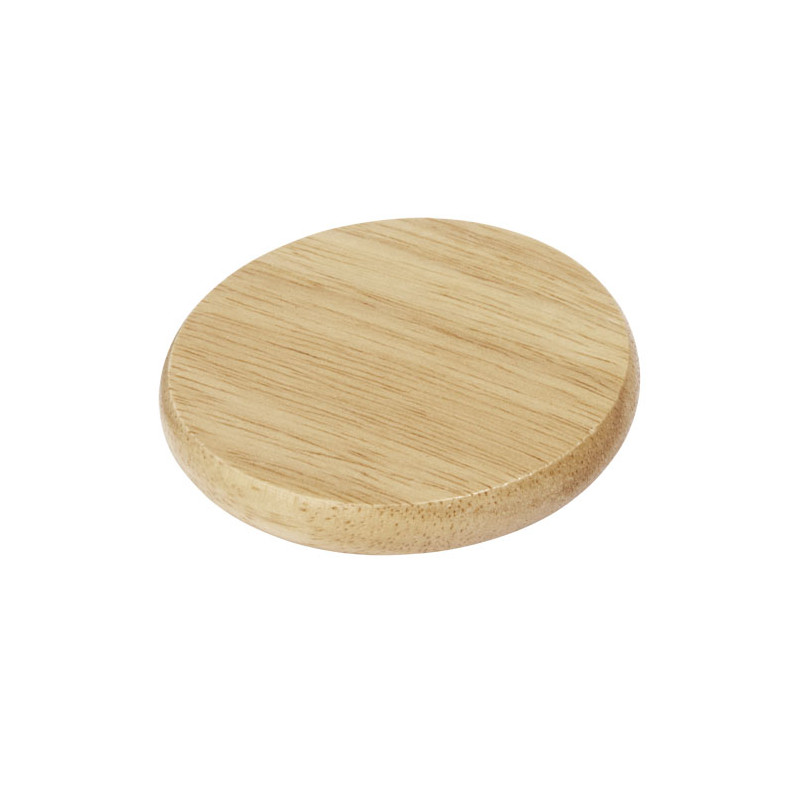Posavasos de madera con abrebotellas Scoll